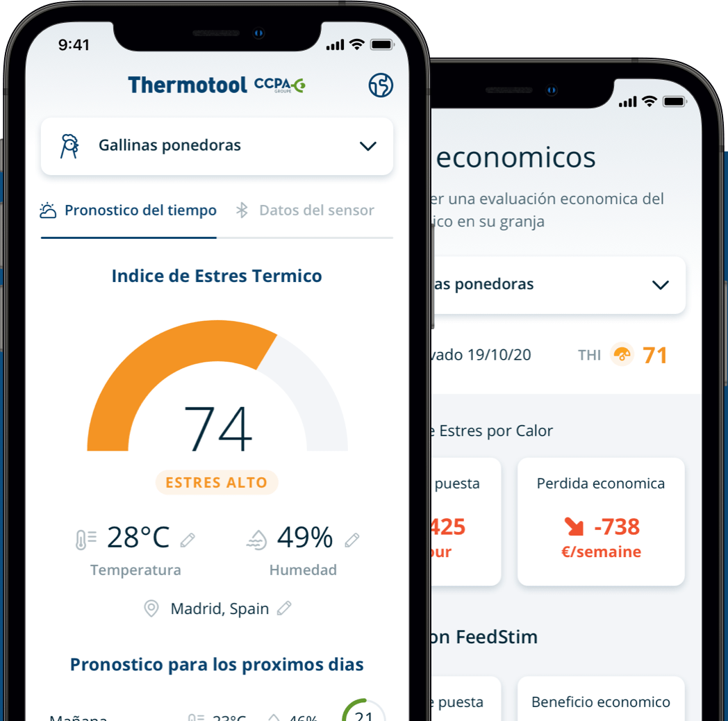 ThermoTool app screenshots