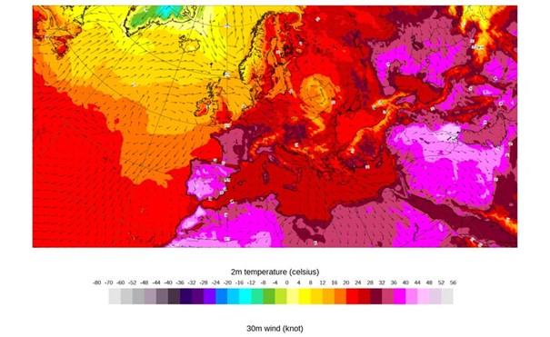 Vague de chaleur Europe 2023