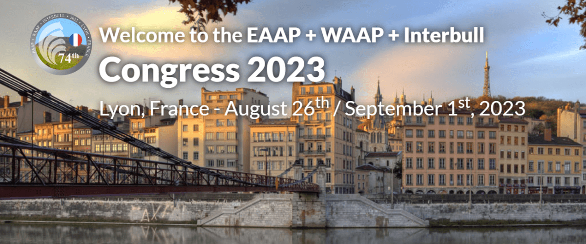 Congrès EAAP 2023 Lyon