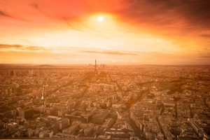 Ola de calor en el verano de 2023 en París, Francia