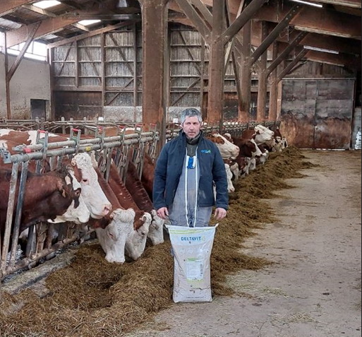 Yvon Lebitter éleveur vaches laitières Massif Central ThermoPlus UAB